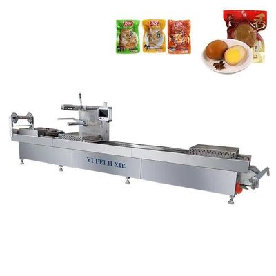 Advanced Automatic Dofu Boxes Thermoforming Vacuum Packaging Machine 4500*850*200 мм Продвинутая автоматическая коробка для термоформирования вакуумной упаковки 4500*850*200 мм