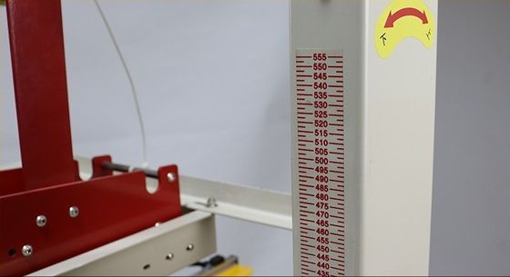 Регулируемая картонная клапанная складная и уплотнительная машина для различной высоты картона