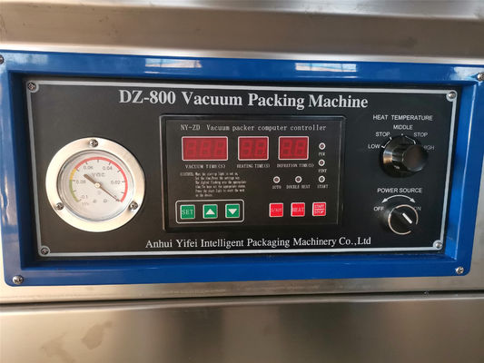 DZ 600/700/800 Большая двухместная вакуумная мясная упаковочная машина для риса, рыбы