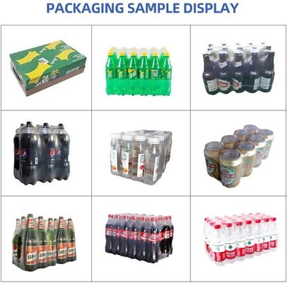 Проектирование PVC пленки теплового туннеля Автоматическая упаковка сокращается оберточная машина для бутылки с водой Кока-кола Сприт масло пиво