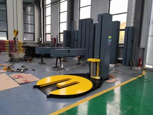 Автоматическая перетяжная пленка для упаковки грузов для европейского рынка мощностью 750 кг