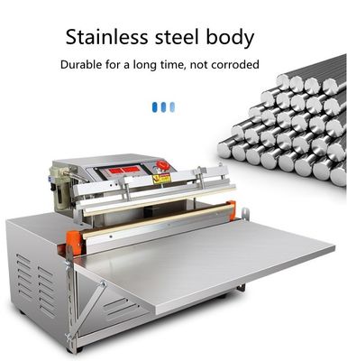 Электрический вакуумный уплотнитель для коммерческой 1070*460*1020мм пленки Тип упаковки Внешний насос