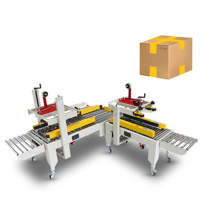 Магазины одежды Автоматическая картонная эректорная уплотнительная машина с верхним складной клапаном и паллетной картонной упаковочной линией