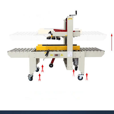 Более 130 мм длины картонного пакета Применить полуавтоматический герметик для упаковки продуктов питания