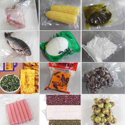 Автоматическая полуавтоматическая двухкамерная вакуумная упаковочная машина для мясной курицы