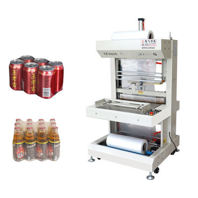 Пластиковая упаковка Полностью автоматическая упаковочная машина для упаковки бутылок банки банки и картоны 180 кг