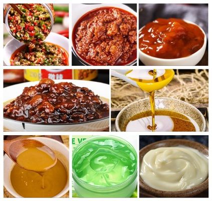 Подходит для вискозных продуктов для бутылочных наполнителей жидкости для дозировки воды чили паста для заполнения машины для наполнения миксера