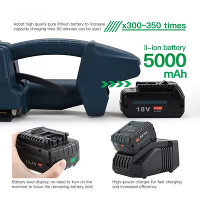 Ручной ПЭТ-ППБ балеровщики ремешки ленточный инструмент с быстрой скоростью затягивания 100-200 мм / с