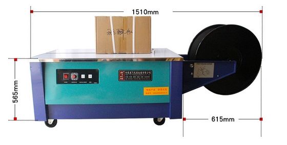Папировая упаковка полуавтоматическая высокая низкая столика PP Poly Strapping Machine с сертификатом CE