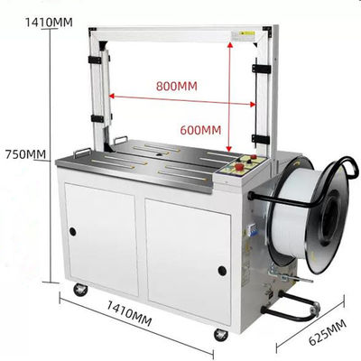 101A Полностью автоматическая высокая столовая коробка ремня картонная ремня машина для 9-15 мм ремня
