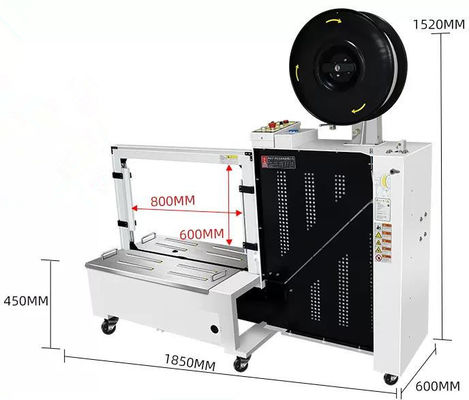 101A Полностью автоматическая высокая столовая коробка ремня картонная ремня машина для 9-15 мм ремня