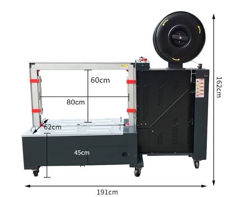 Минимум W8XH10cm спецификация сборки PP ремня ременьная машина с 1000W / 10A мощностью