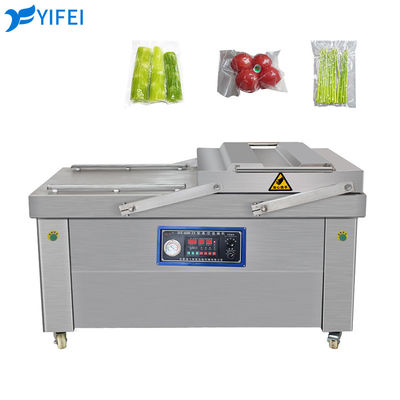 Двухкамерный вакуумный уплотнитель для кормов для животных Шоколадные огурцы мягкие лапши Агнца хлеб