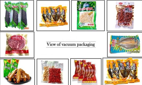 Двухкамерный вакуумный уплотнитель для кормов для животных Шоколадные огурцы мягкие лапши Агнца хлеб