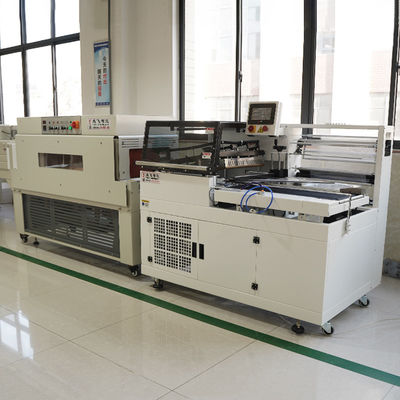 POF/PVC Film 450L 1350W L Bar Shrink Film Bag Wrapping Machine для упаковочных решений