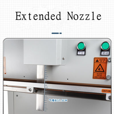 Машина для упаковки зерновой муки в порошке вертикальной вакуумной упаковки 700 мм с соплами