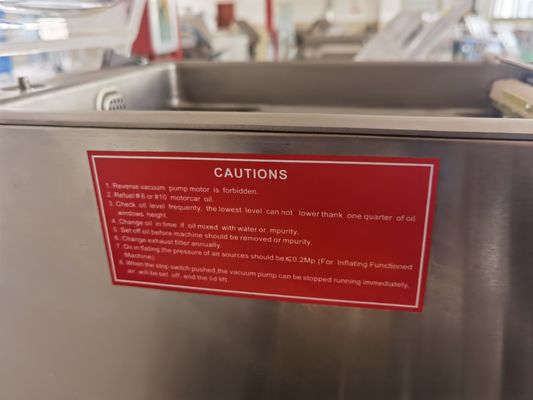 Пластиковая упаковка однокамерный вакуумный уплотнитель для сыра Сухая рыба Кимчи Чай Кофе