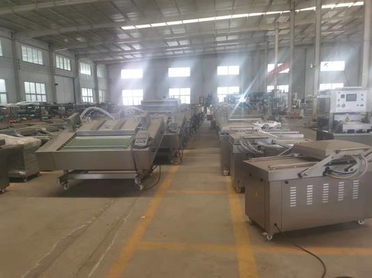 Продолжающаяся вакуумная упаковочная машина для сушеных креветок и копченого лосося