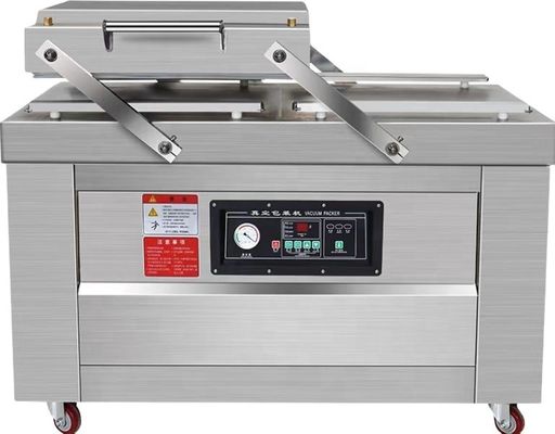 Усовершенствованная 2Pcs камера NO. Двухкамерный вакуумный уплотнитель для закусок фруктов и овощей