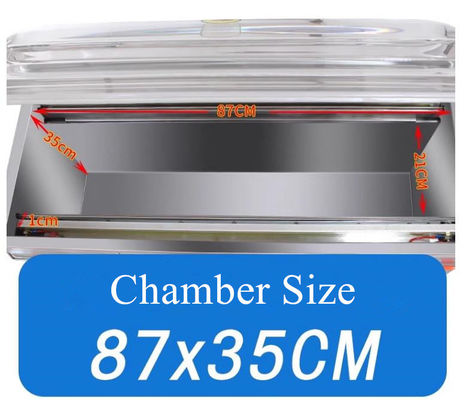 91*45*82см DZ-850 Пластиковые пакеты Вакуумная уплотнительная машина для рисовых бобов Кофе порошок кирпич