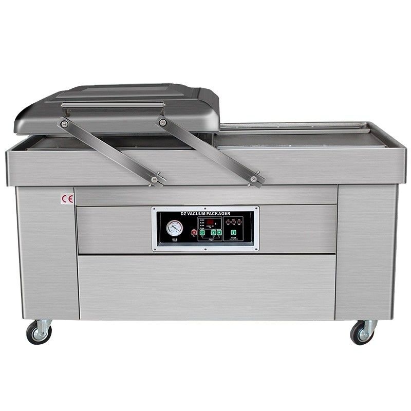 110V/220V DZ-400/2S Автоматическая двойная камера вакуумная кофейная пачка для рисовых пакетов