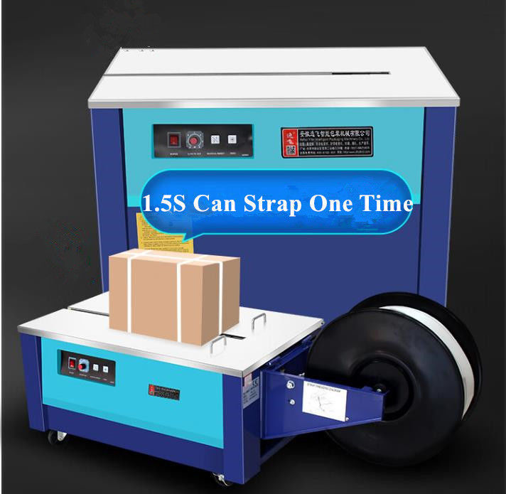 Папировая упаковка полуавтоматическая высокая низкая столика PP Poly Strapping Machine с сертификатом CE