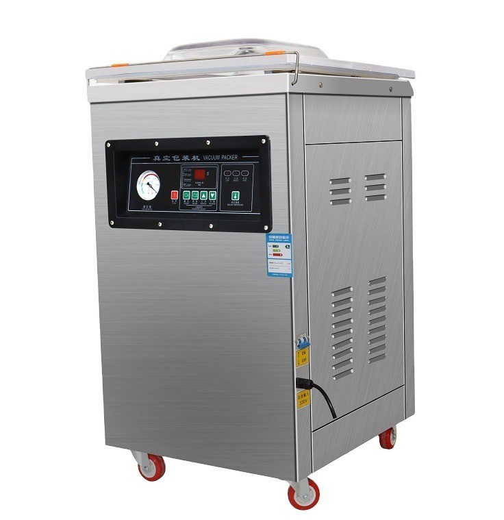 Однокамерный вакуумный уплотнитель DZ-400/500/600 для упаковки пищевых кондитерских изделий