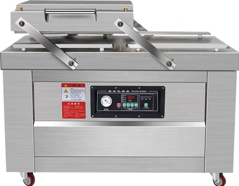 Усовершенствованная 2Pcs камера NO. Двухкамерный вакуумный уплотнитель для закусок фруктов и овощей